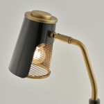 Modern brass table lamp with mesh diffuser TBM01 - Image 3