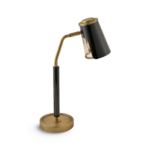 Modern brass table lamp with mesh diffuser TBM01