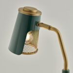 Modern brass table lamp with mesh diffuser TBM03 - Image 3