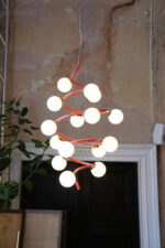 Custom custom chandelier with glass globes CNG01 - Image 9