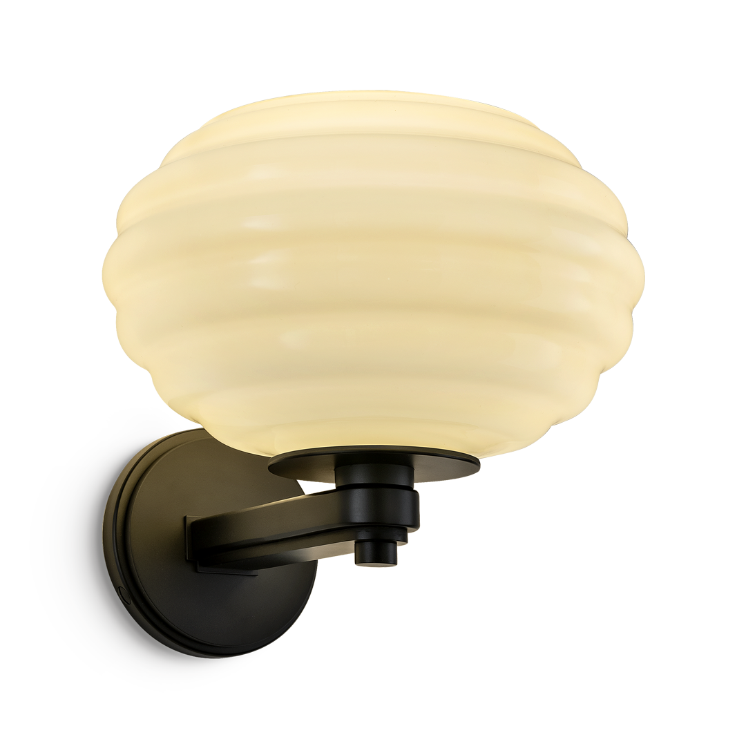 ht-76-w1-bl-primary Modern black wall lamp WKN03 - Image 1