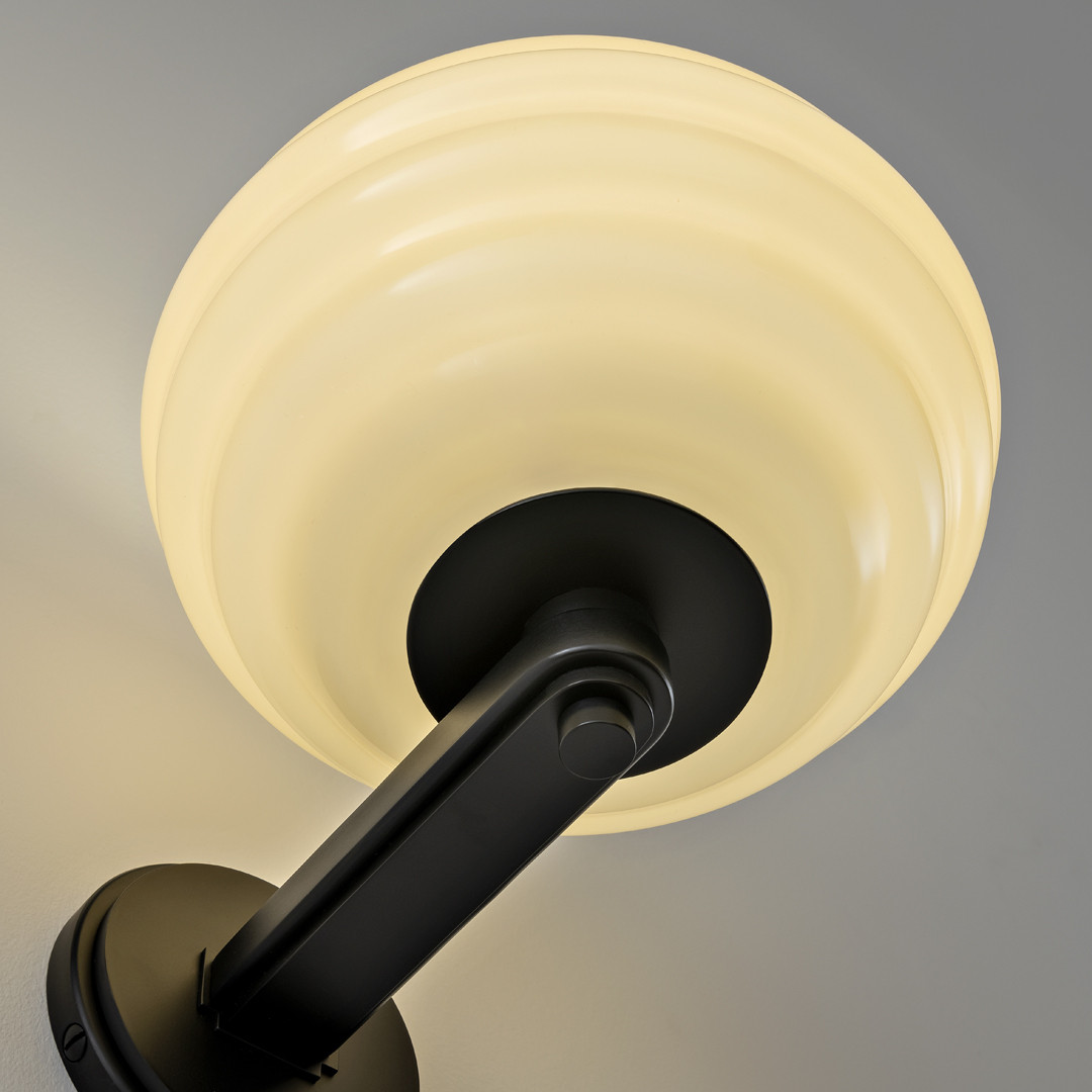 ht-76-w1-bl-secondary Modern black wall lamp WKN03 - Image 2
