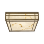 Modern bronze flush ceiling light CBN06