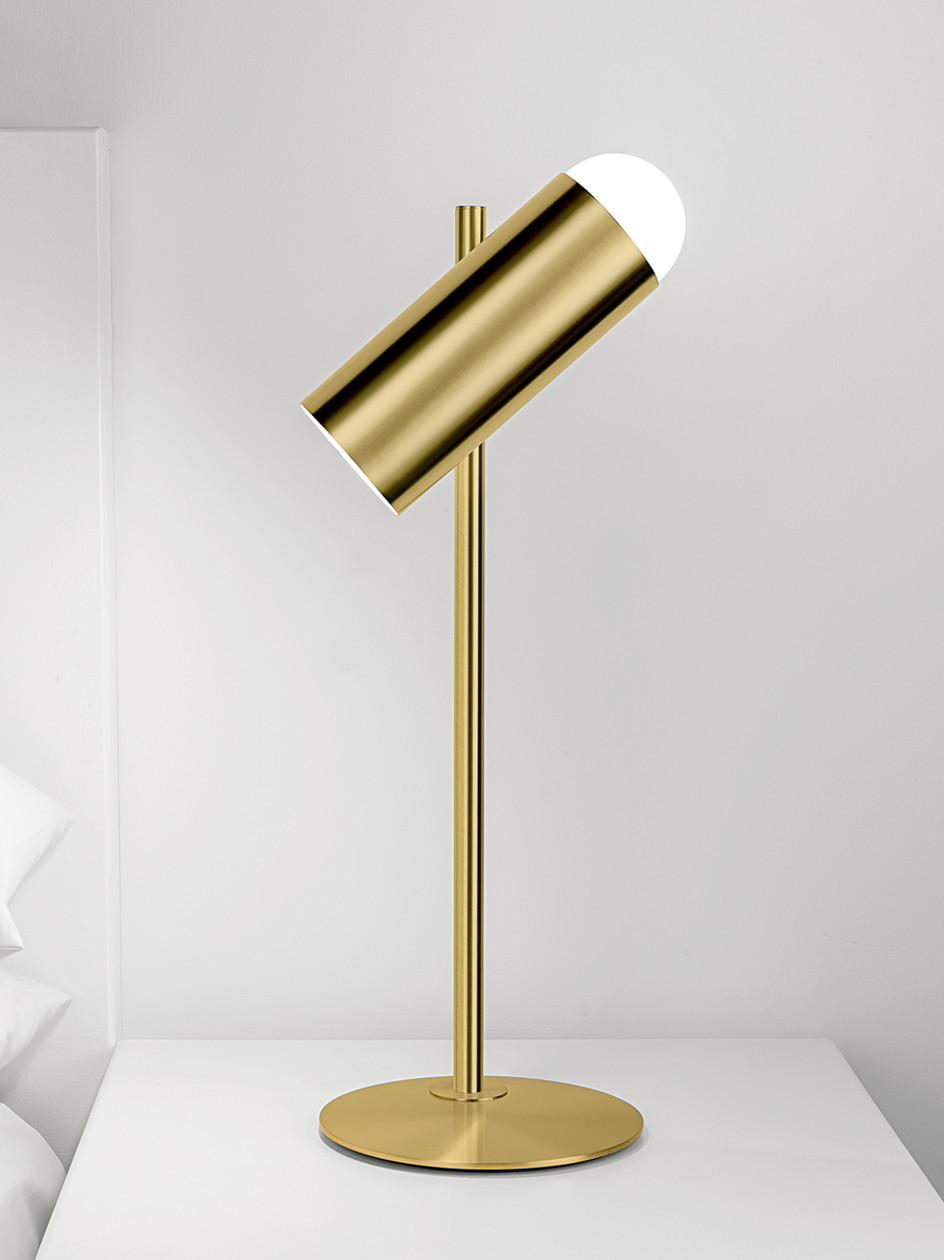 hy-77-tl-brb-1 Decorative bronze desk lamp with opal glass DBG04 - Image 3