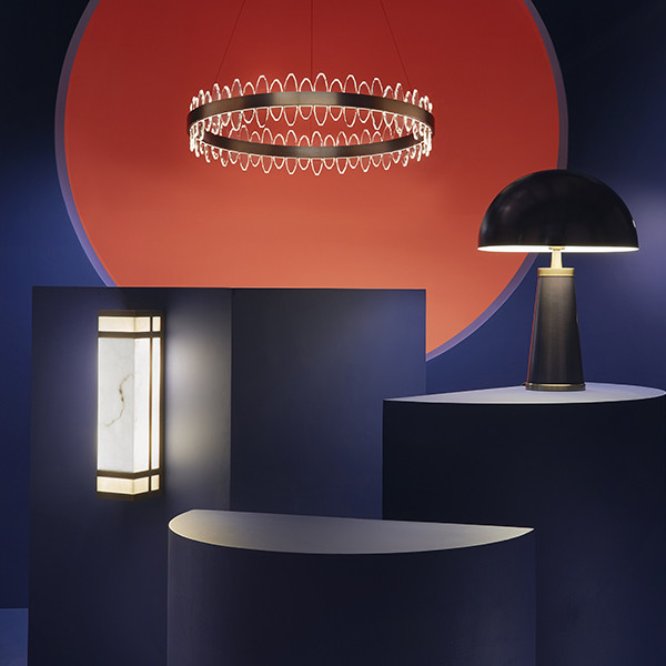 ix-1000-p-1 Modern pendant light with ring frame CNR05 - Image 3