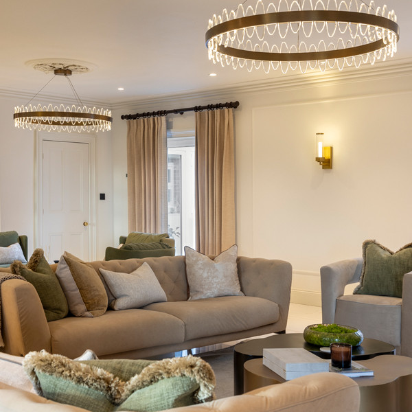 ix-1000-p-secondary Modern pendant light with ring frame CNR05 - Image 2