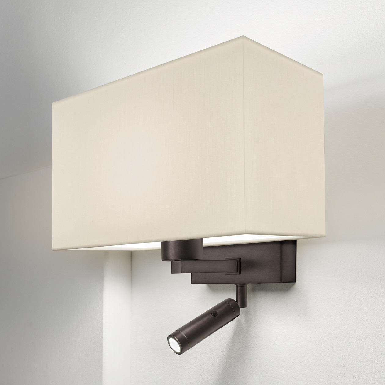 led-10-w1-bb-1 Modern black reading light RKR25 - Image 2