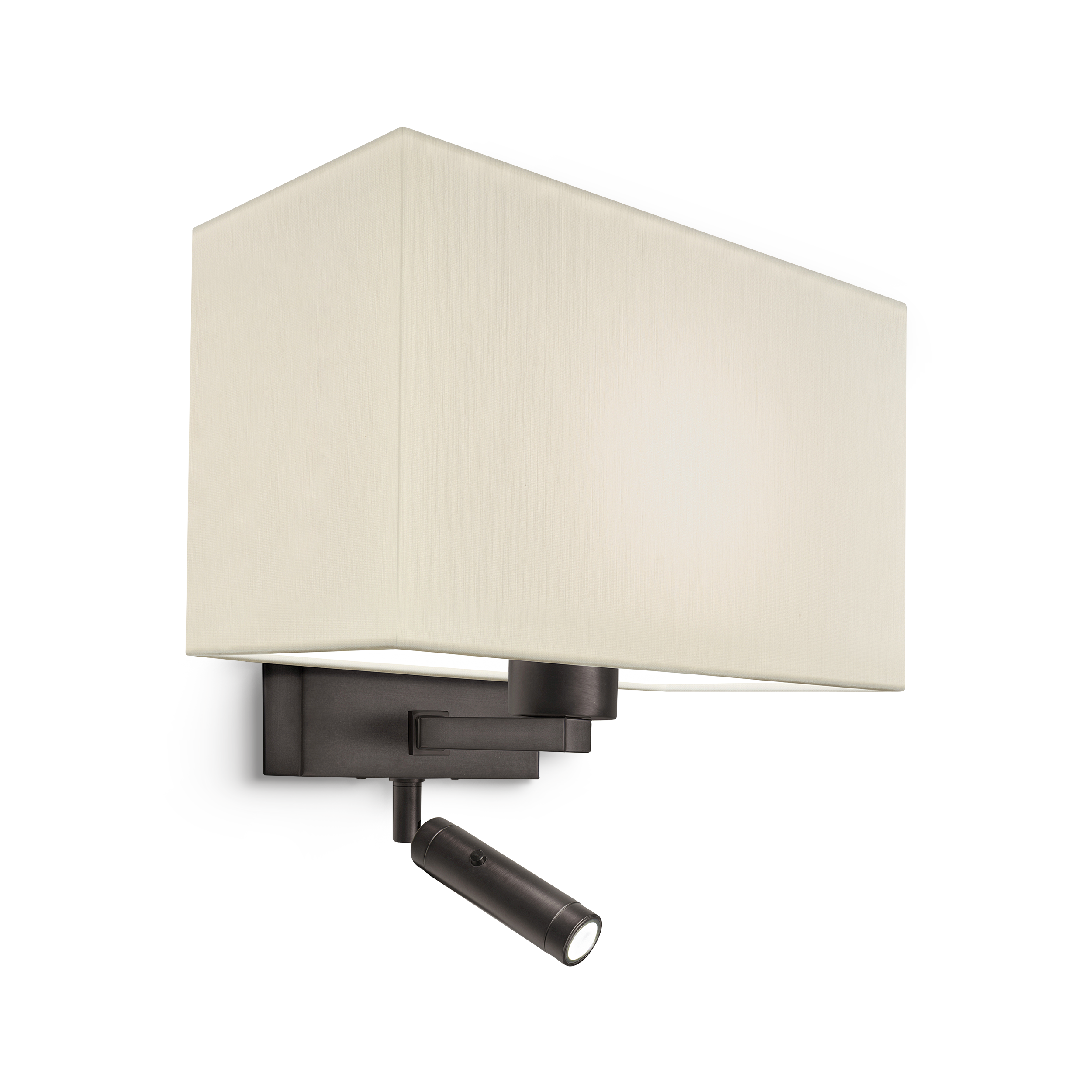 led-10-w1-bb-primary Modern black reading light RKR25 - Image 1