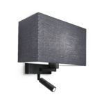 Modern black reading light RKR26