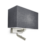 Modern black reading light RKR27