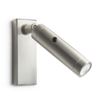 Modern black reading light with cylindrical head RKR21