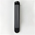 Minimalist black reading light with reeded detail RKR01 - Image 4