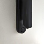 Minimalist black reading light with reeded detail RKR01 - Image 5