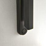 Minimalist bronze reading light with reeded detail RBR02 - Image 5