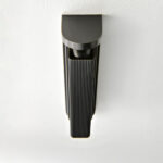 Minimalist bronze reading light with reeded detail RBR02 - Image 2