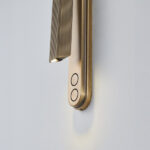 Modern brass wall lamp with reading light WBR01 - Image 3