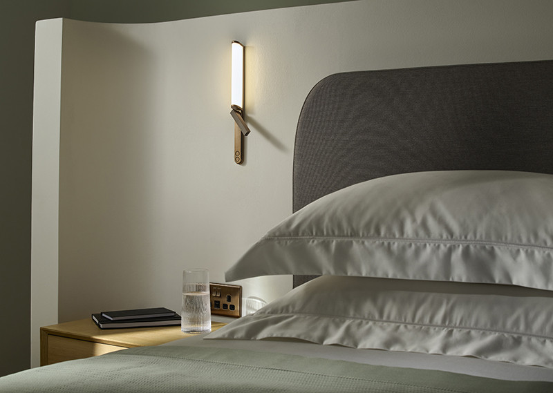 led-35-w1-abr-5 Modern brass wall lamp with reading light WBR01 - Image 7