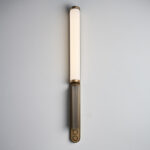Modern brass wall lamp with reading light WBR01 - Image 2