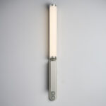Modern nickel wall lamp with reading light WNR01 - Image 2