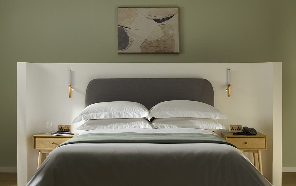 led-35-w1-chg-4 Modern champagne gold wall lamp with reading light WBR12 - Image 6