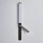 Modern bronze wall lamp with reading light WBR02 - Image 4