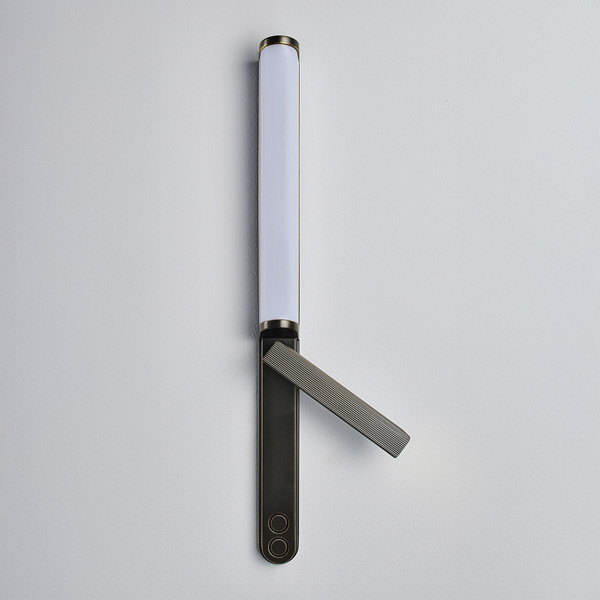 led-35-w1-ob-2 Modern bronze wall lamp with reading light WBR02 - Image 4