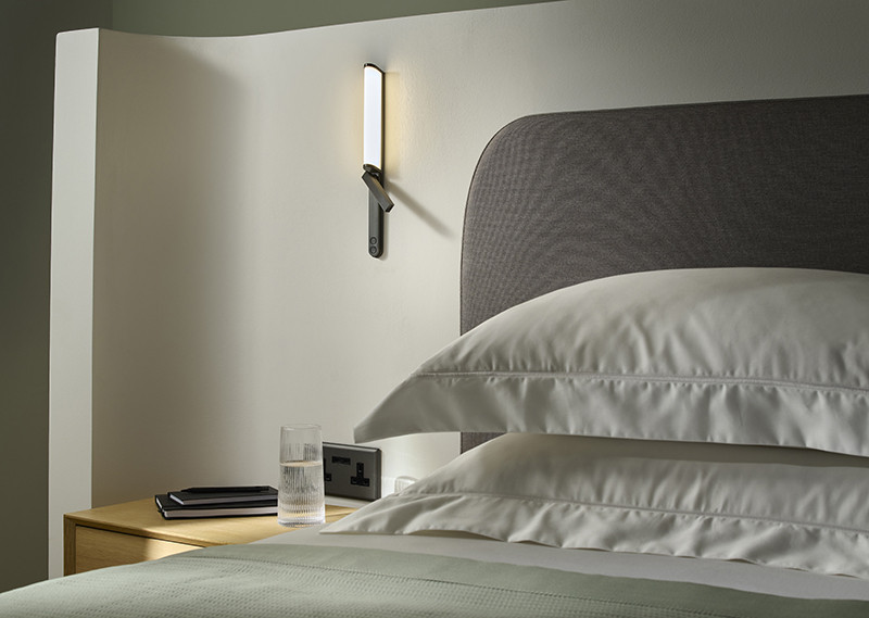 led-35-w1-ob-3 Modern bronze wall lamp with reading light WBR02 - Image 7