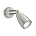 Modern nickel reading light RNR05