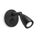 Modern black reading light RKR41