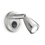 Modern chrome reading light RCR05