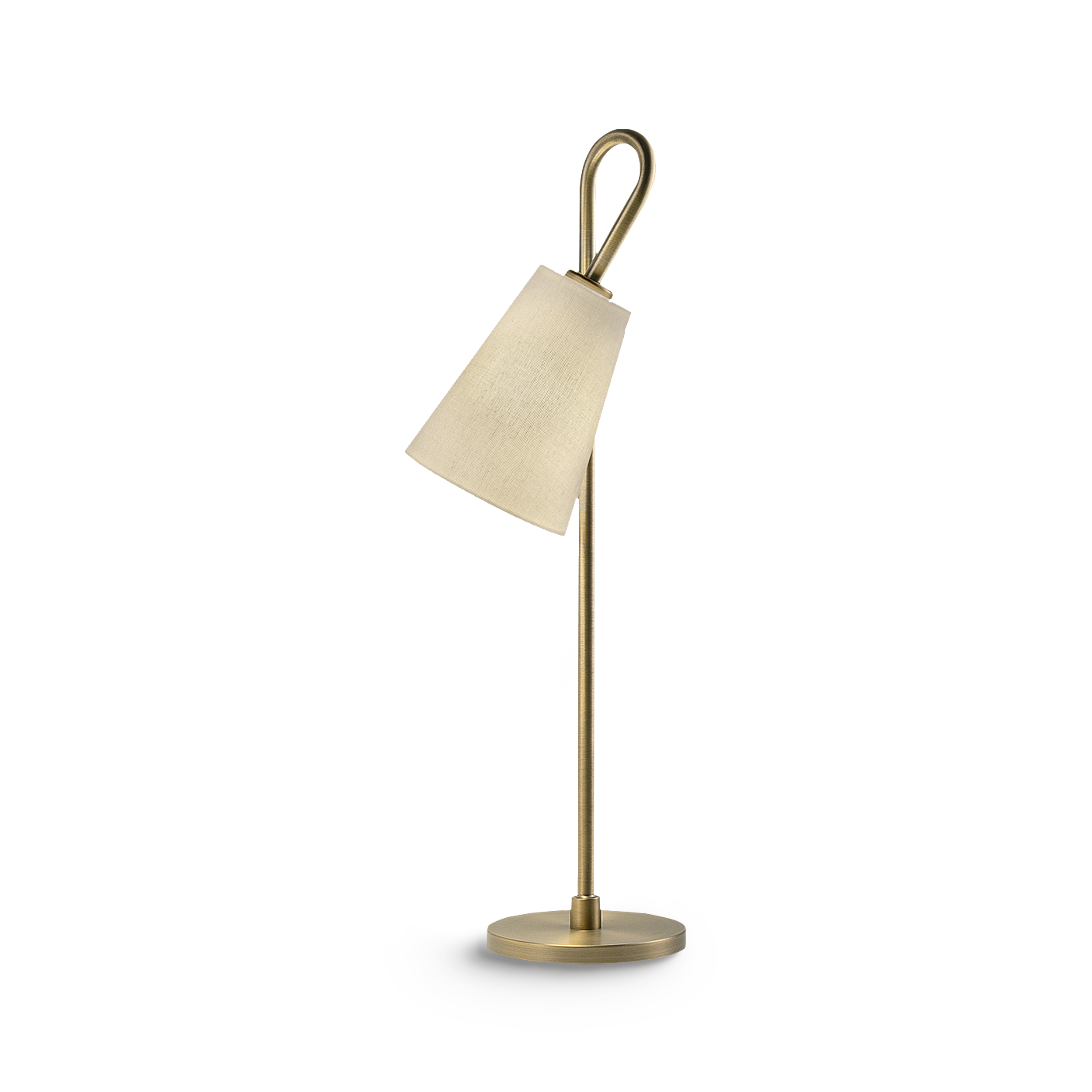 lp-88-tl-r-gb-primary Modern bronze desk lamp with fabric shade DBF04 - Image 1