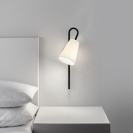 brass wall lamp,modern wall lamp,opal glass wall light,brass wall sconce,bedroom wall lamp,hotel wall lighting