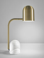 Modern white desk lamp with adjustable head DWA01 - Image 3