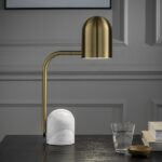 Modern white desk lamp with adjustable head DWA01 - Image 2