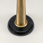 Decorative brass table lamp with marble base TBM05 - Image 2