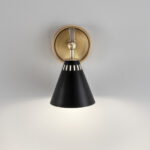 Compact wall sconce with reeded detail WNR02 - Image 3