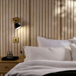 Compact wall sconce with reeded detail WNR02 - Image 7