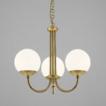 Minimalist ceiling light with opal glass CGG05 - Image 2