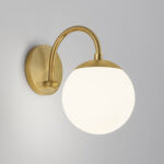 Minimalist wall lamp with opal glass WGG05 - Image 5