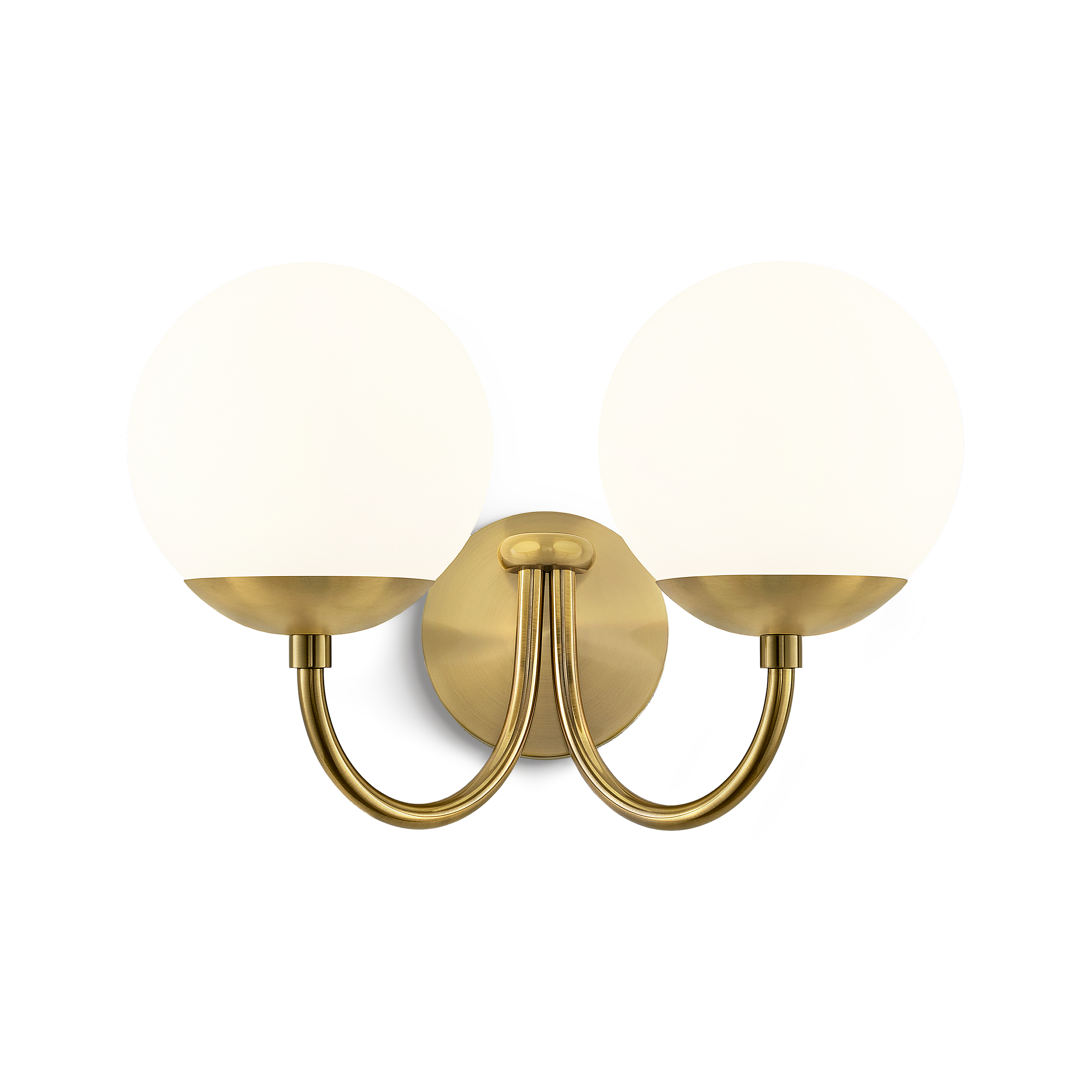 ox-43-w2-brb-with-gsy-200-op-primary Minimalist wall lamp with opal glass WGG06 - Image 1