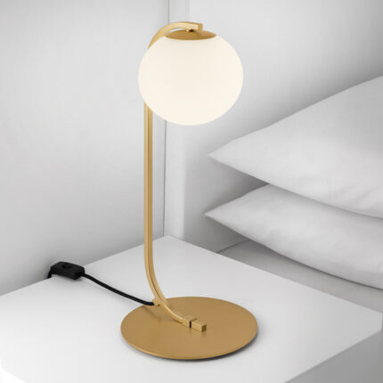 brass wall lamp,modern wall lamp,opal glass wall light,brass wall sconce,bedroom wall lamp,hotel wall lighting