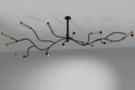Custom brass custom chandelier with LED light CBL02 - Image 11