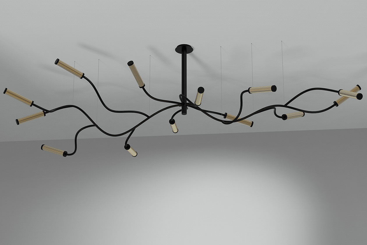 pd-8-2-00028-12 Custom brass custom chandelier with LED light CBL02 - Image 11