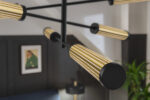 Custom brass custom chandelier with LED light CBL02 - Image 6