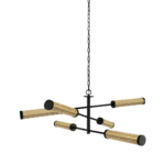 Custom brass custom chandelier with LED light CBL02