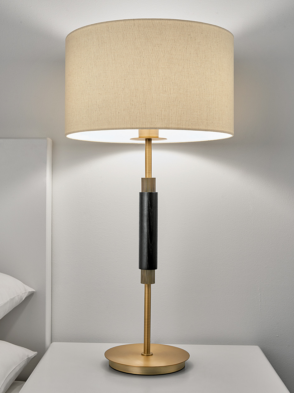 pi-38-tl-1 Modern table lamp with reeded detail TNR02 - Image 3