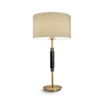 Modern table lamp with reeded detail TNR02
