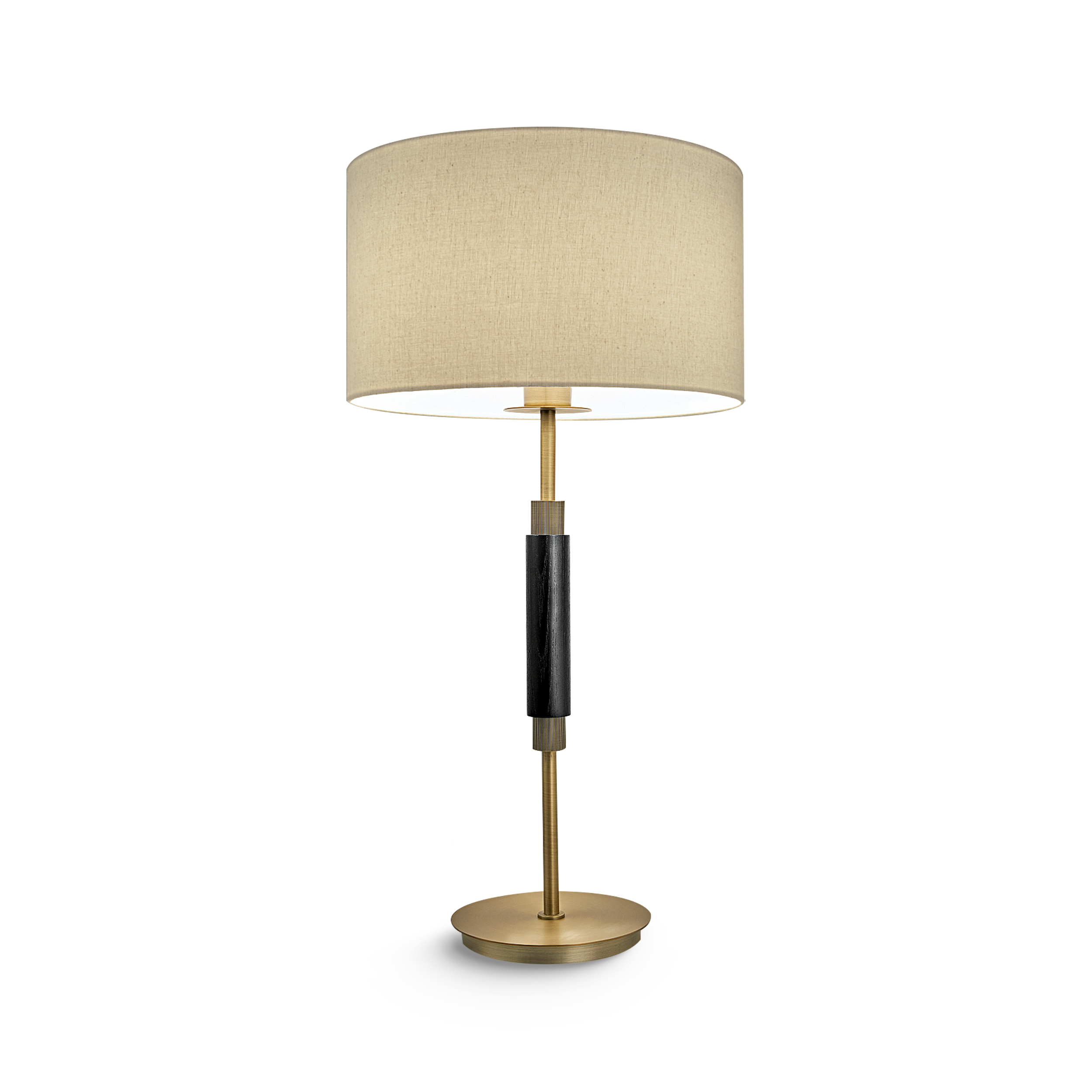 pi-38-tl-primary Modern table lamp with reeded detail TNR02 - Image 1