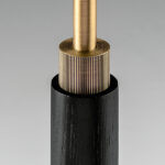 Modern wall lamp with reeded detail WNR05 - Image 2