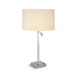 Modern chrome reading light with adjustable head RCR09